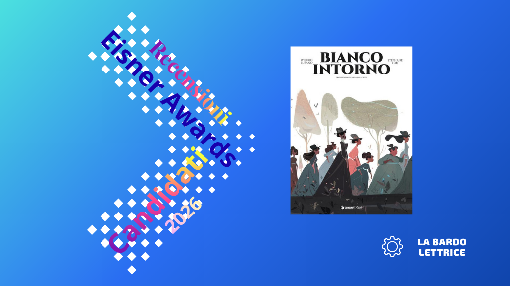 Bianco Intorno é candidato all'Eisner Awards nella categoria 'Miglior graphic non fiction',. E' tratto da una storia vera.